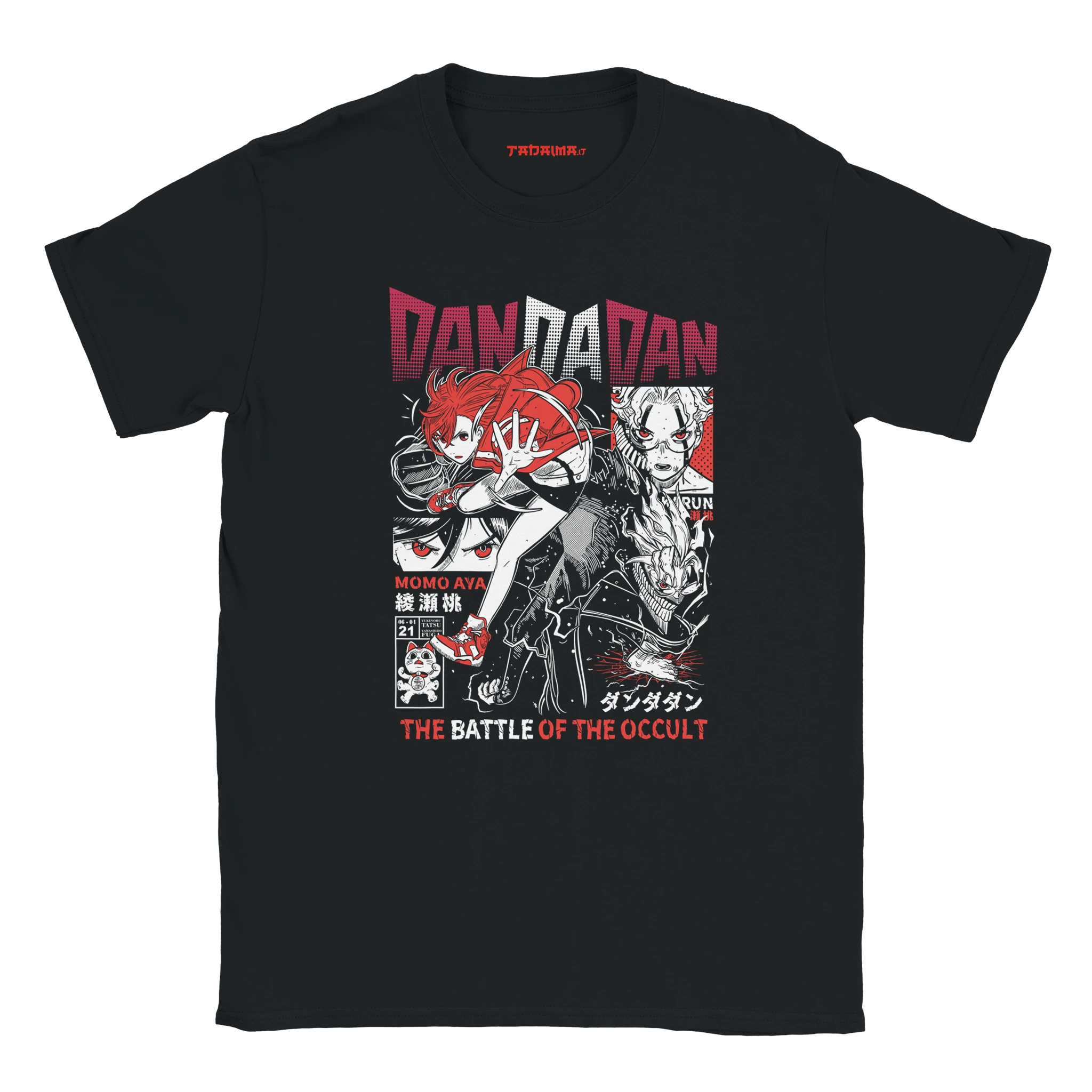 T-Shirt DanDaDan – Okarun & Momo Ayase