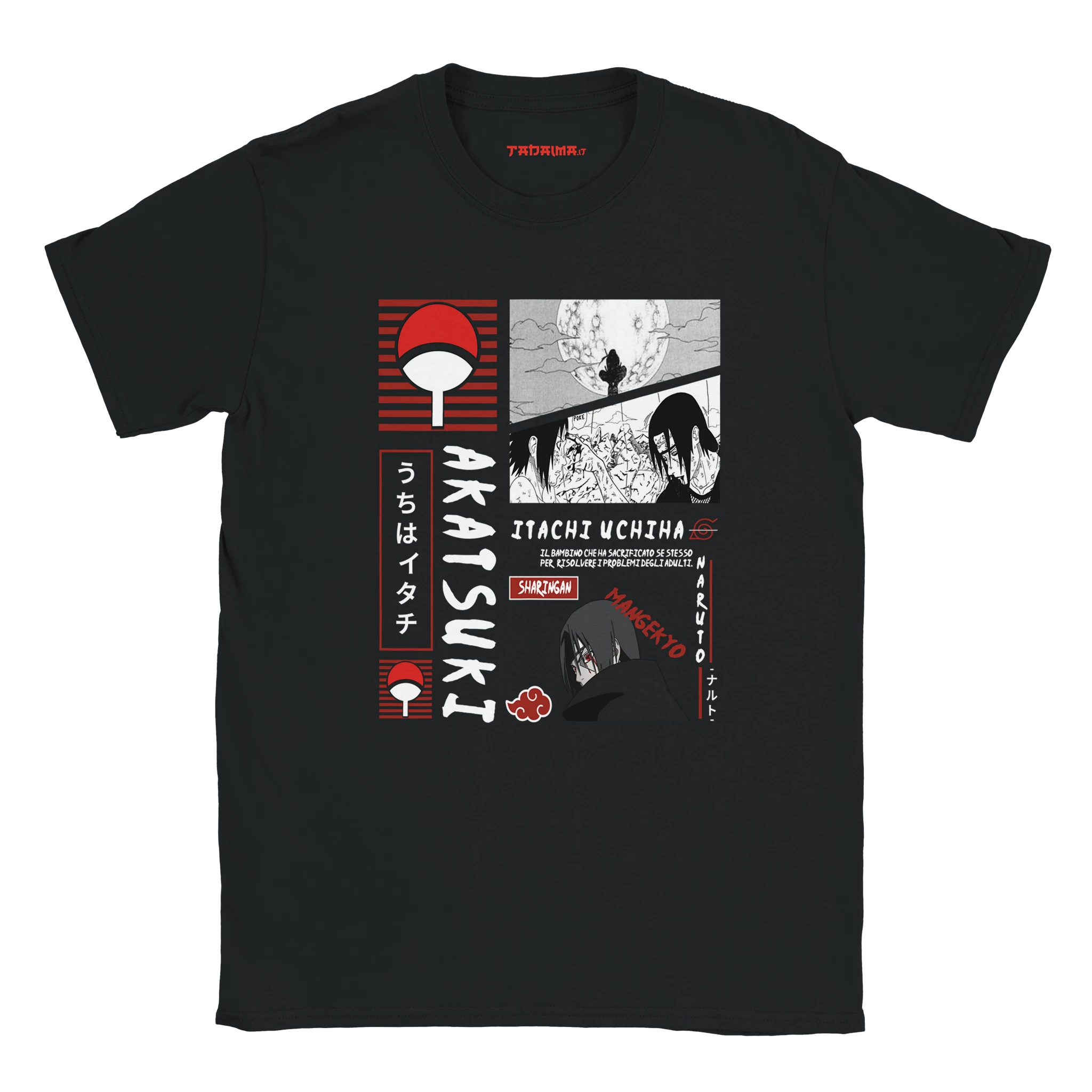 T-Shirt Naruto-Itachi Uchiha