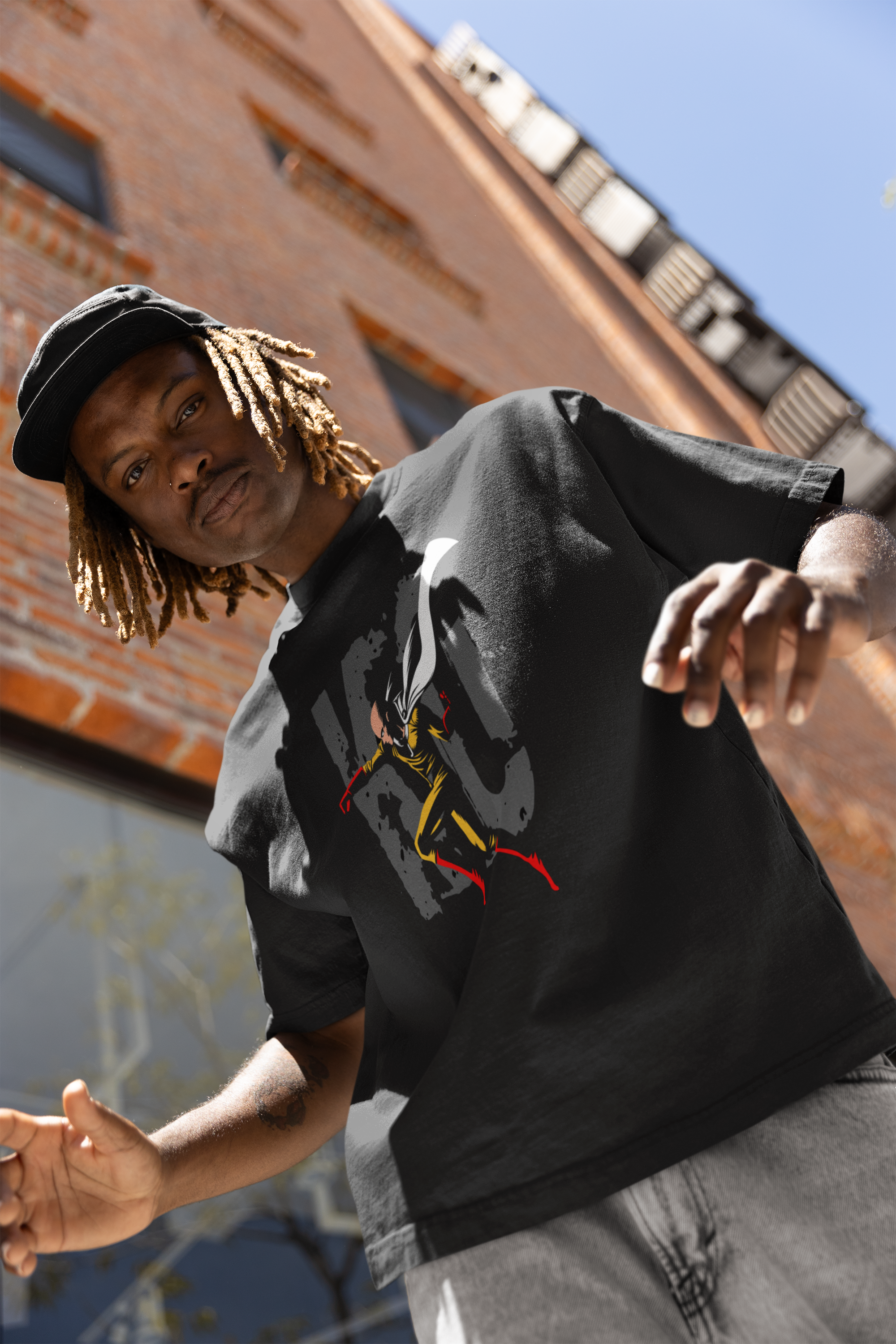 T-Shirt One Punch Man Saitama