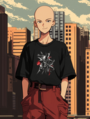 T-Shirt One Punch Man Saitama