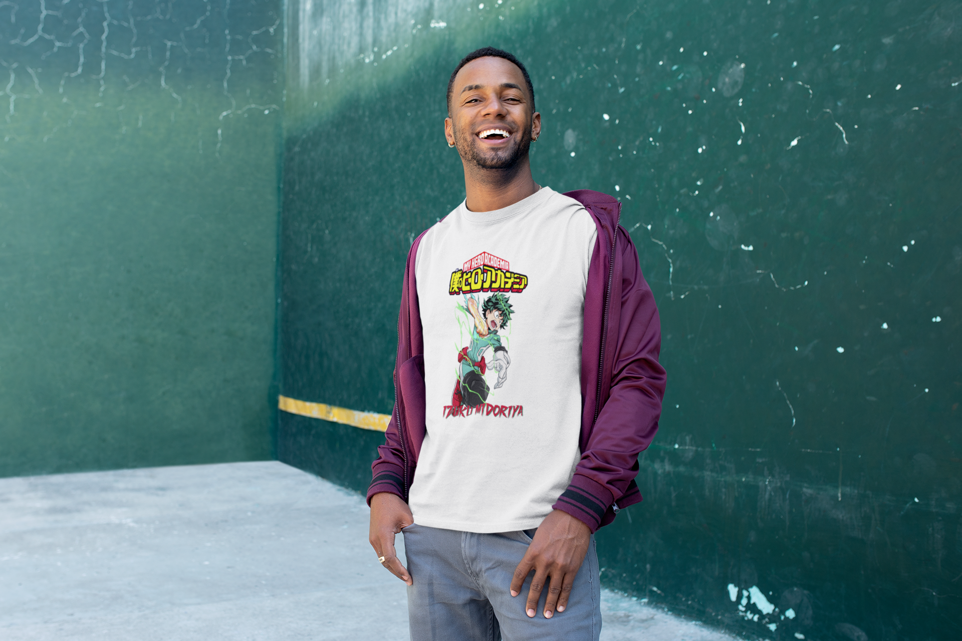 T-Shirt MyHeroAcademia-Midoriya