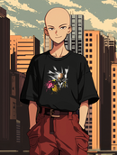 T-Shirt One Punch Man Saitama