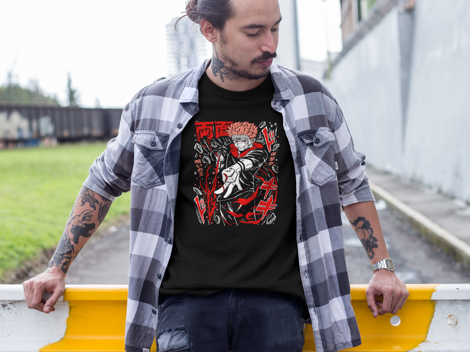 T-Shirt Jujutsu Kaisen-Sukuna