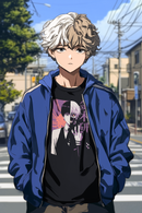 T-Shirt Tokyo Ghoul -Ken