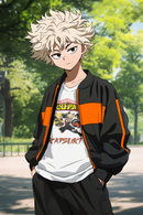 T-Shirt MyHeroAcademia-Katsuki