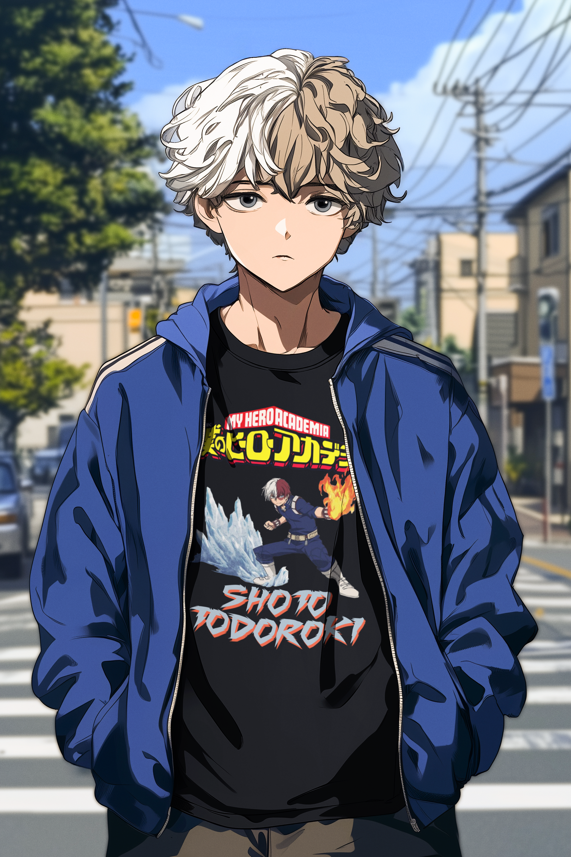 T-Shirt MyHeroAcademia-Shoto