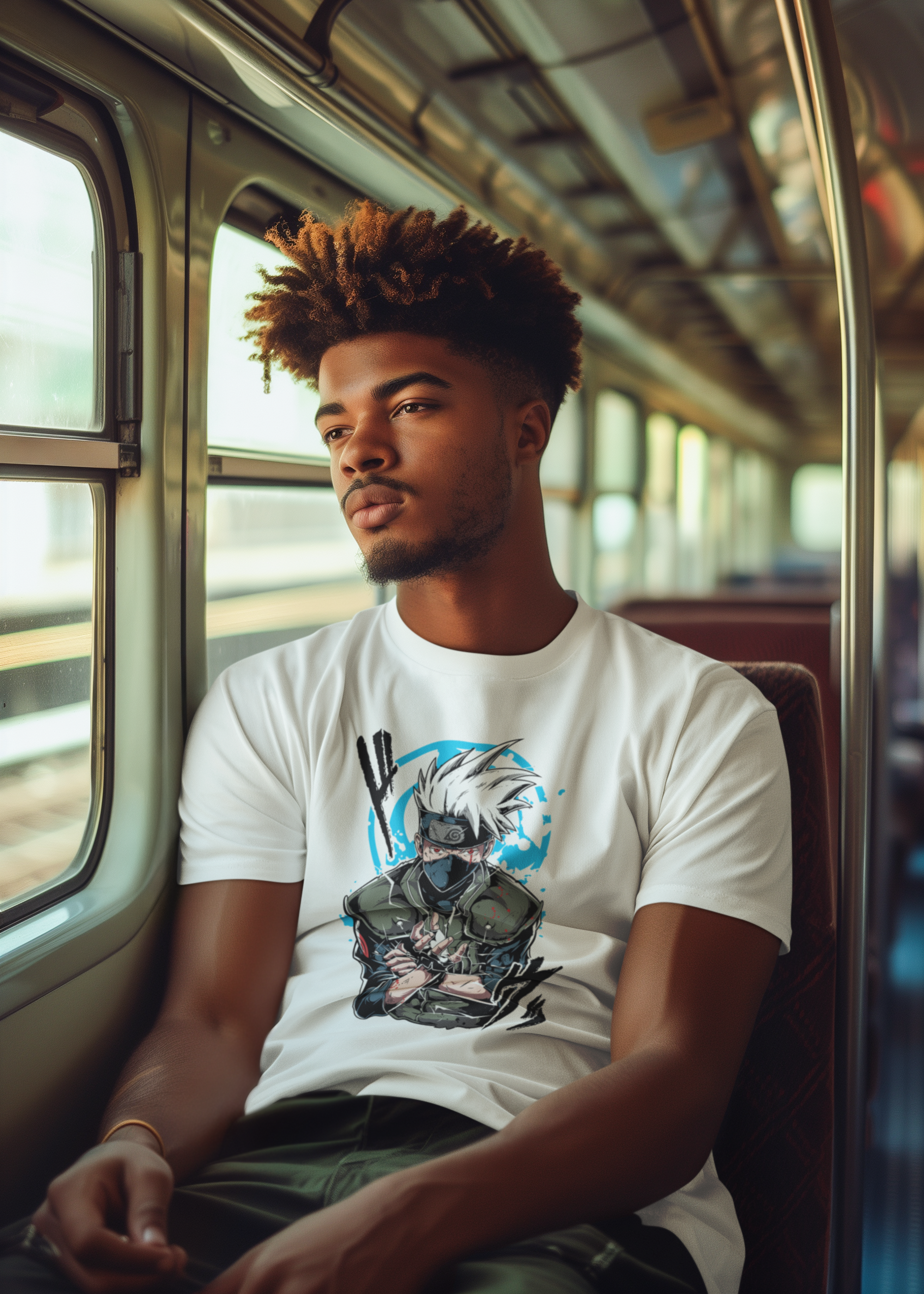 T-Shirt Naruto-Kakashi